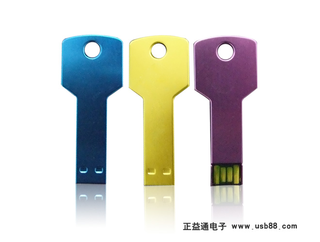 金属钥匙U盘，个性创意随身携带